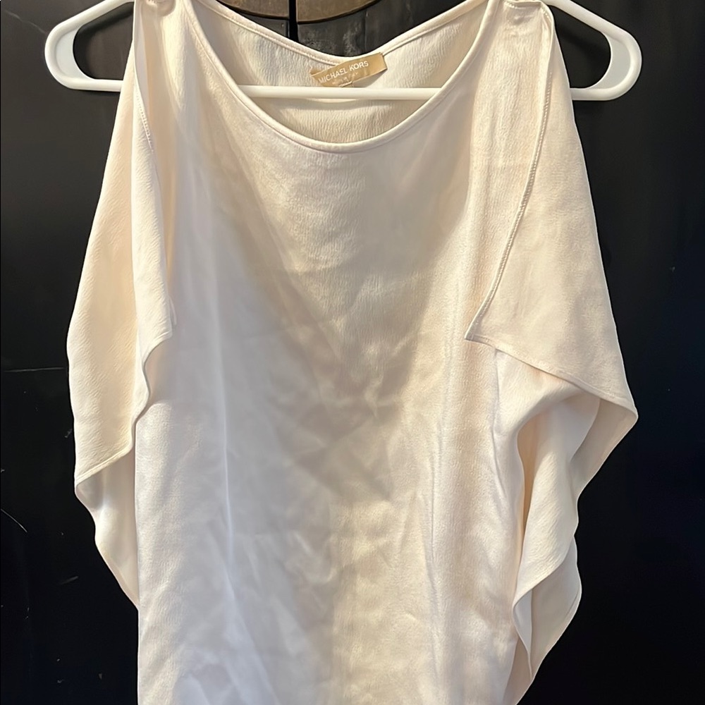 Elegant Cream Women's Top